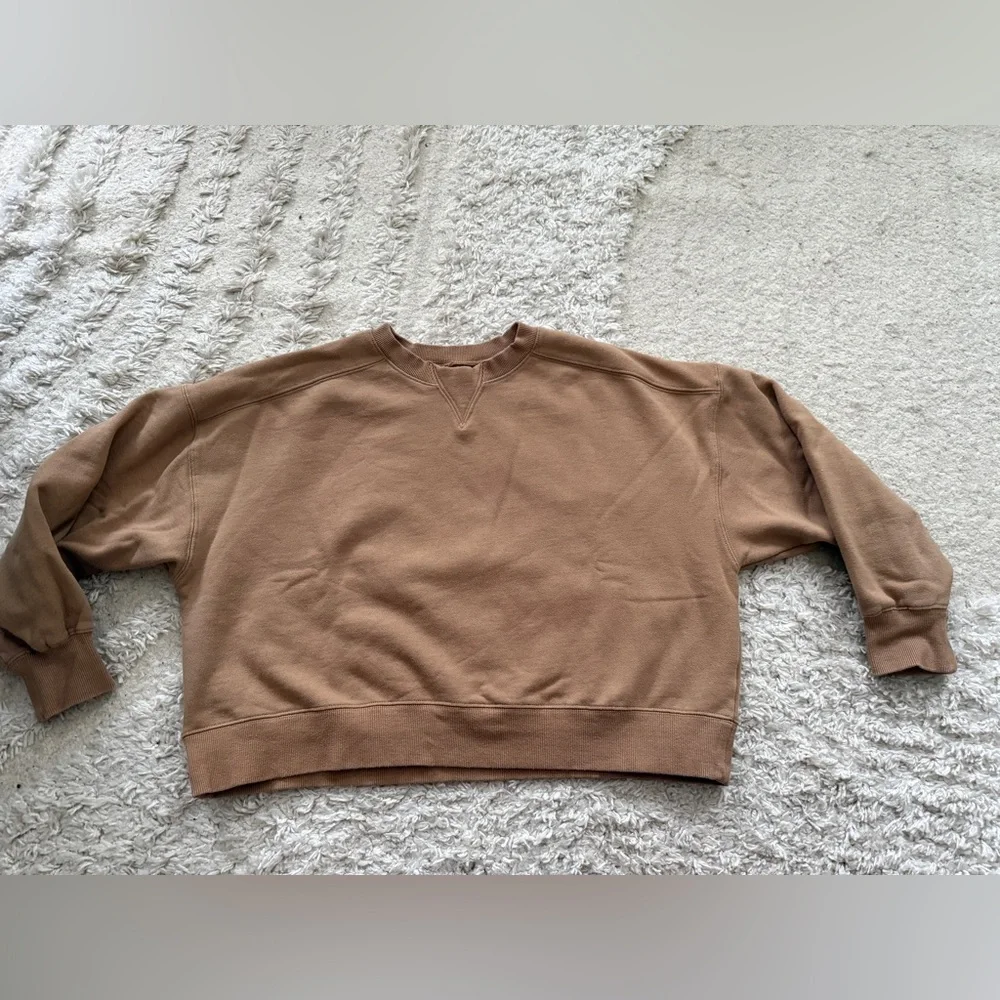 Born Primitive Pump Sweatshirt in Camel Color. Not Cream as pictured. Size S - Picture 2 of 9